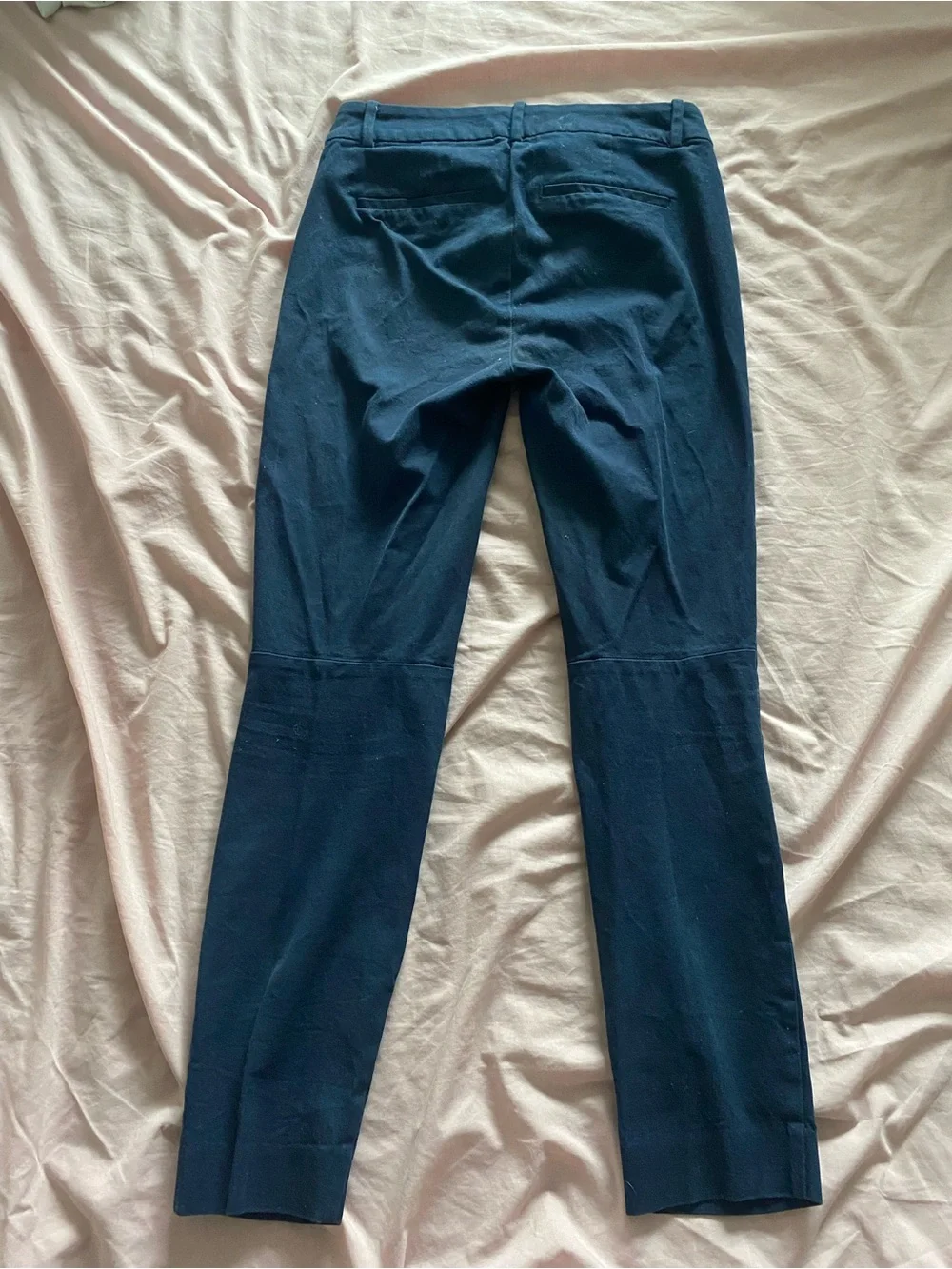 J Crew Winnie Ankle Pant - Slim Fit Classic Navy Blue Dress Pants